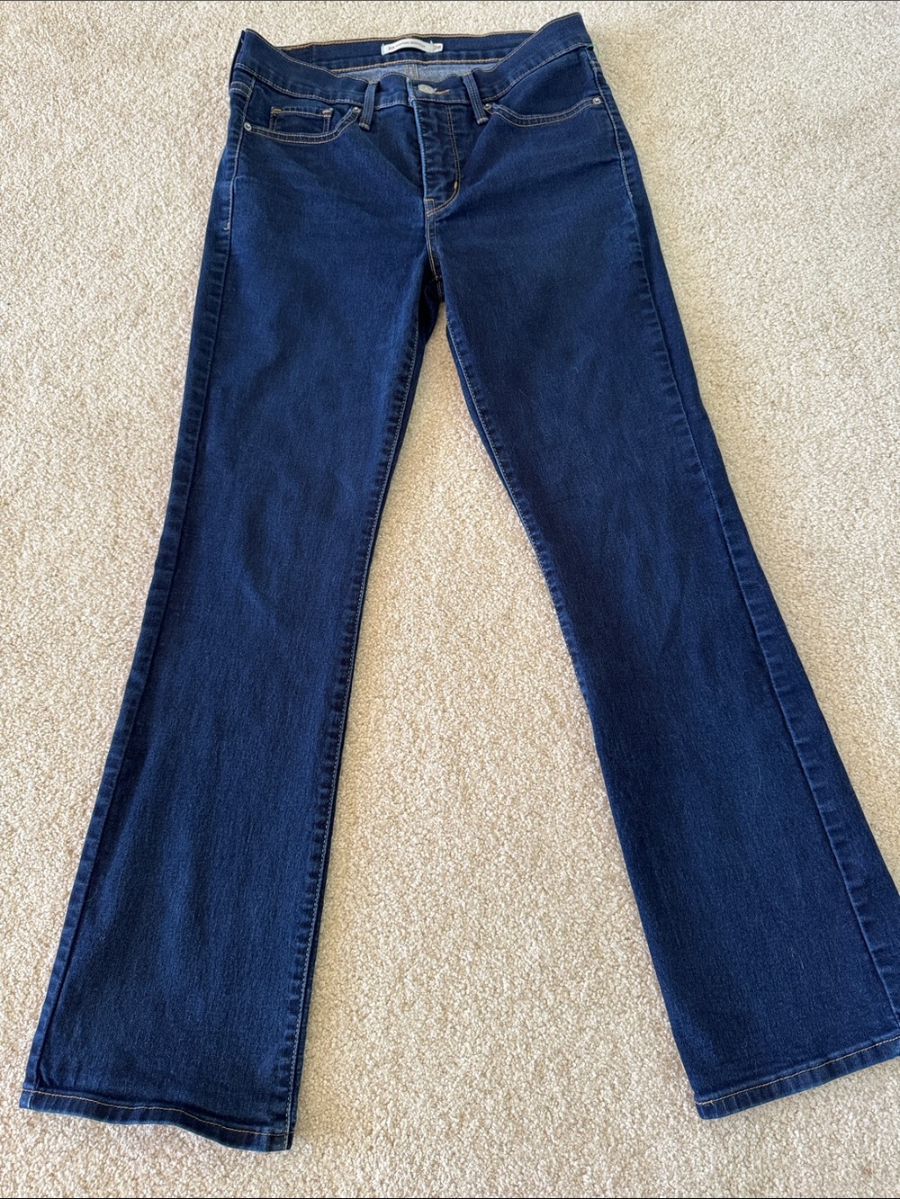Levi's Dark Blue Flare Jeans